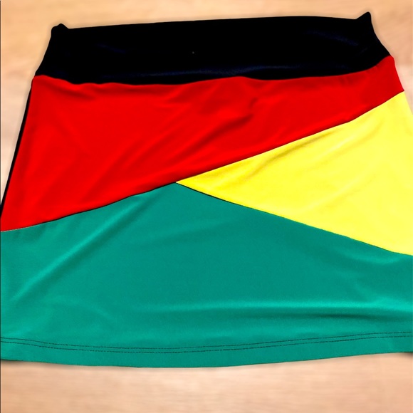 Jamaica colours skirt - Picture 1 of 2